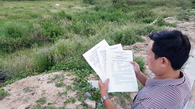  The area on the red book and the realitydoes not match, how this case is solved?