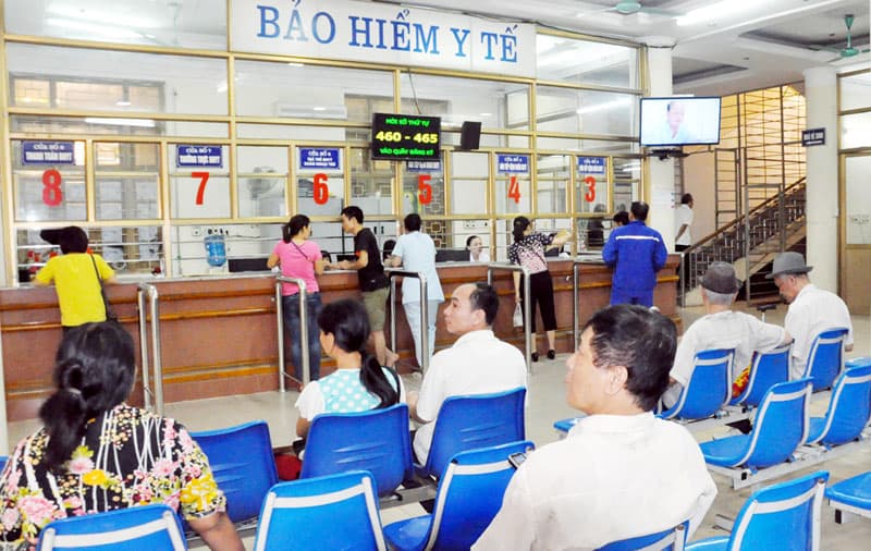 The maximum level of health insurance payment for one medical examination and treatment