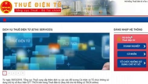 Hanoi to apply new eTax service