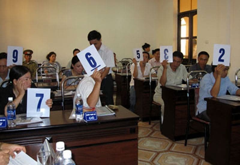 Answering questions about Property Auction Law