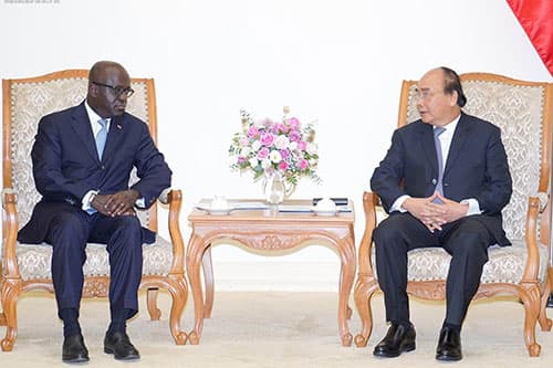 PM greets Ivorian FM