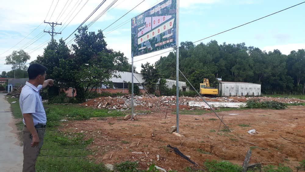 Sequence and procedure for matching land plots