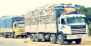 Regulations on the height of goods loaded on trucks