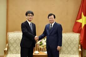 Deputy PM Dung receives WB guests