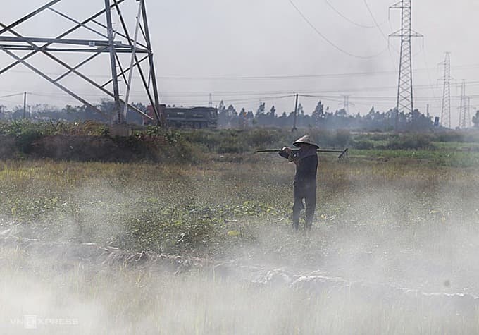 Hanoi burning its way to pollution