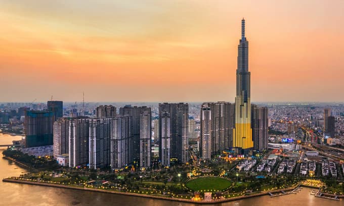 HCMC office rent hits decade high