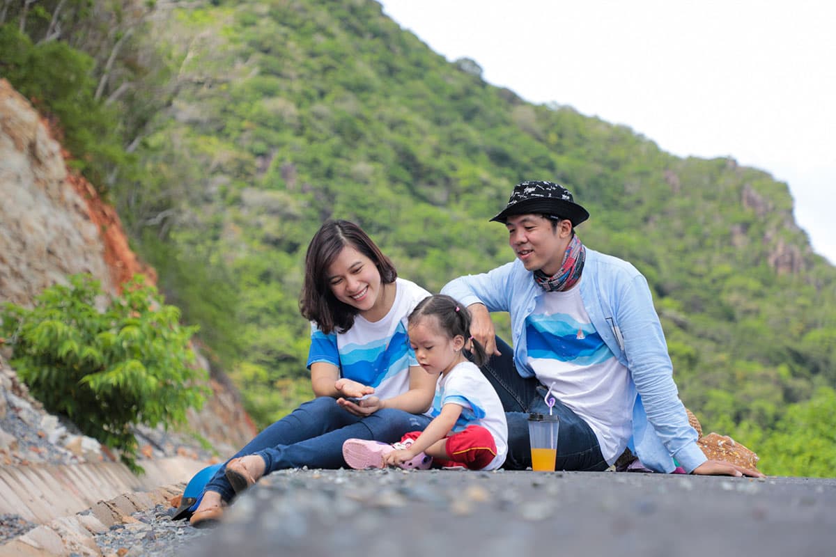 Curves of Con Dao Islands
