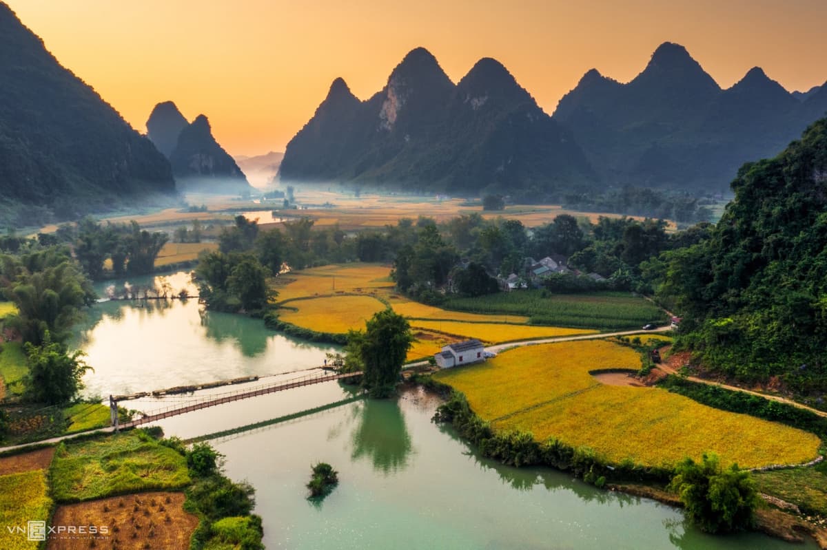 Unique hues of rural Vietnam