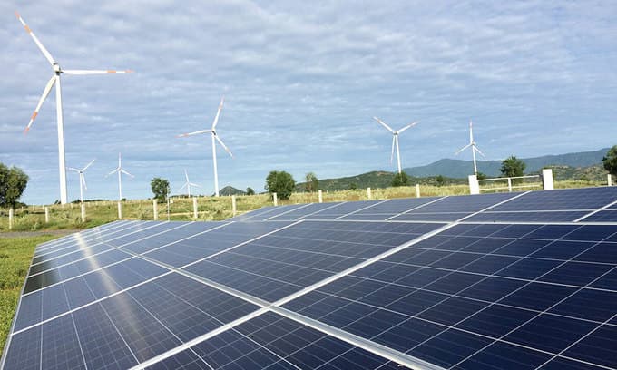 Solar power production triples