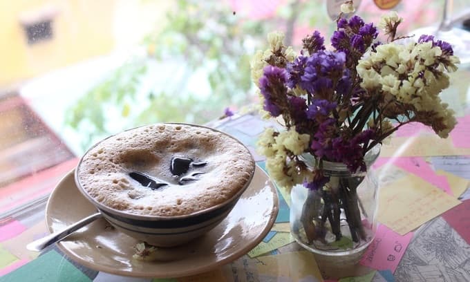 Chinese herbal coffee in Saigon