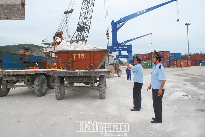 Enhance control of limestone exports