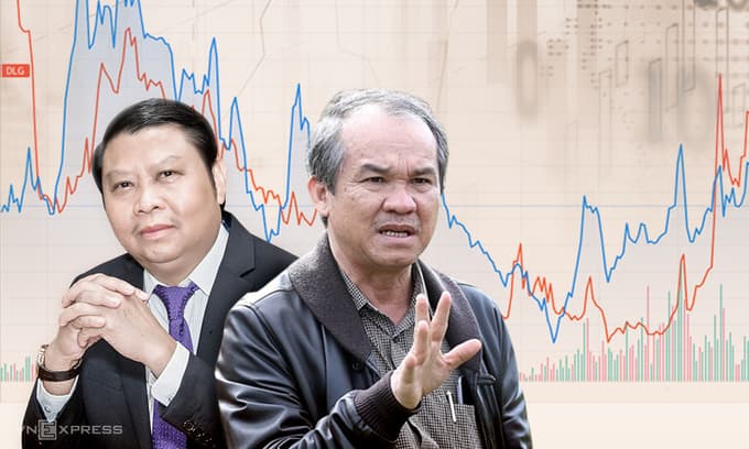 Rise and fall of two giant companies