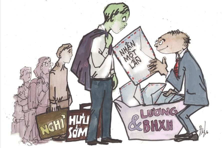 What benefits do early retirement due to downsizing in 2022?