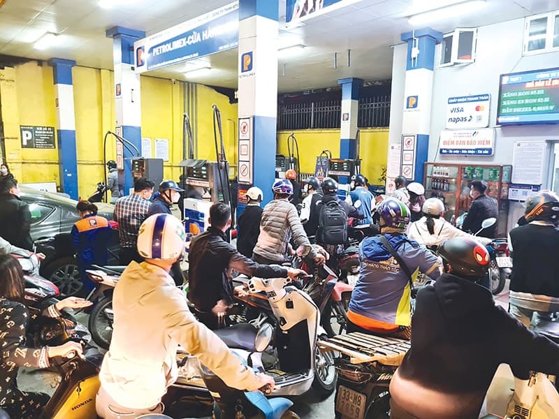 Petrol prices pressure inflation