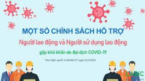 Some policies to support those affected by the COVID-19 epidemic