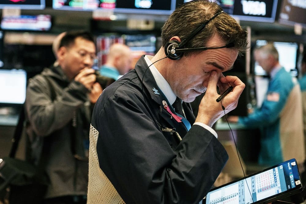 Shock to global financial market