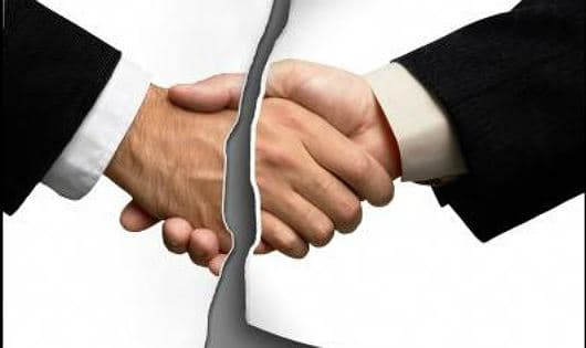 What is considered an illegal termination of a labor contract?