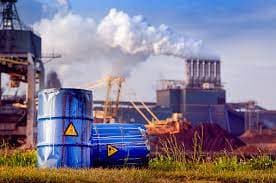 When do businesses have to register for the exemption of persistent organic pollutants?