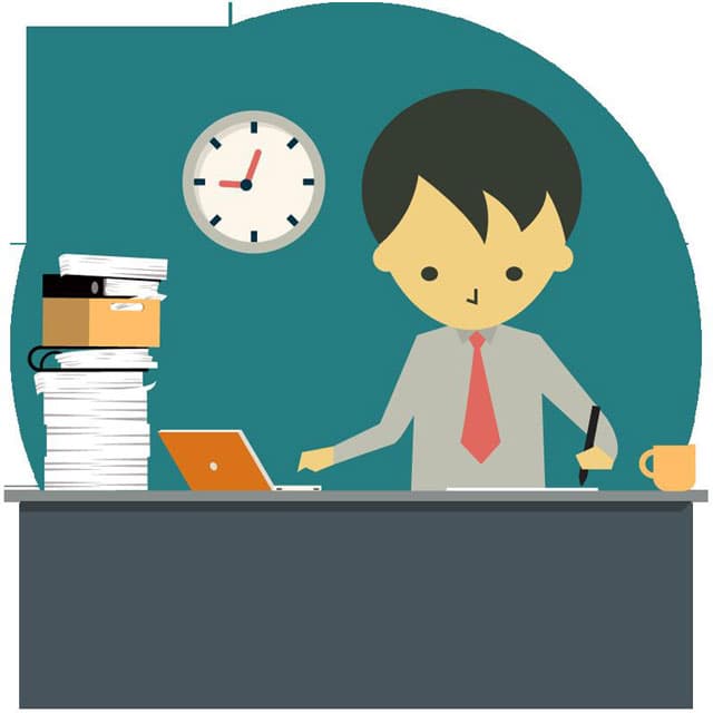 Breaks are counted in working hours