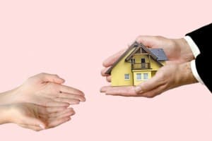 The procedure for gifting the right to use land.