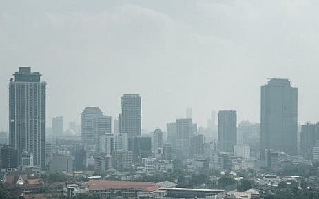 Serious air pollution hit Jakarta