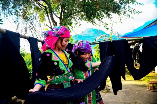 Indigo Color in Lai Chau Culture