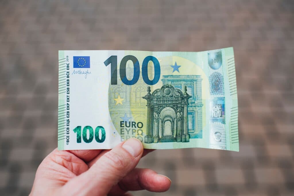 The euro has come under pressure