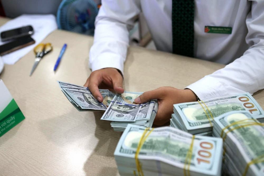 What is driving the US dollar down?
