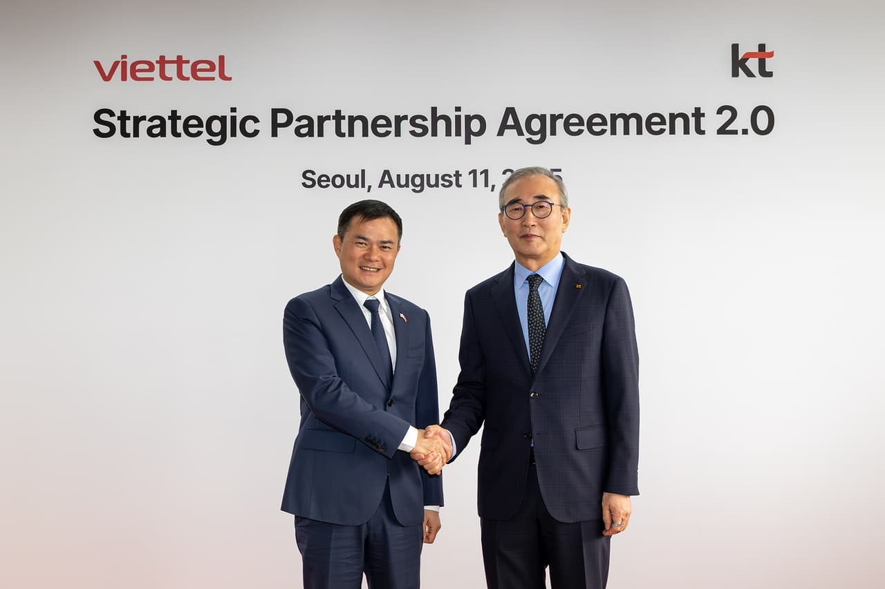 Viettel and South Korea’s KT ink deal to advance AI transformation