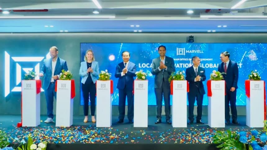 US chip giant Marvell opens three new offices in Vietnam