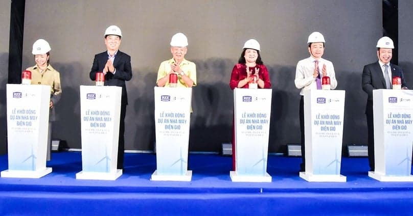 Vietnam firms partner with Tokyo Gas, Kumagai Gumi to build 4 wind power projects in southern Vietnam