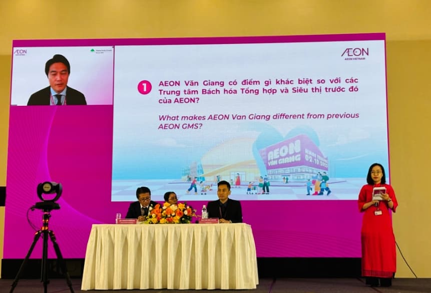 AEON Vietnam opens Van Giang store, eyes strong revenue growth