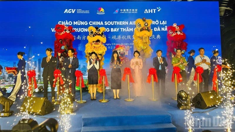 Shenzhen (China) – Da Nang (Viet Nam) air route resumes