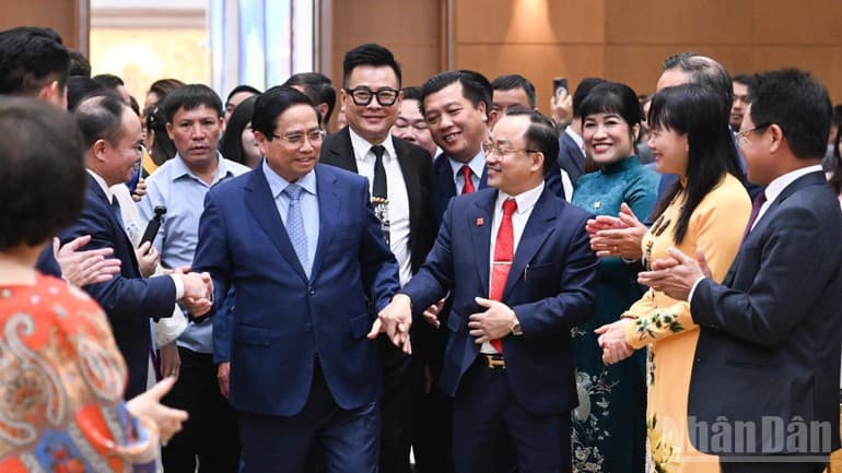 PM talks with business representatives on Vietnamese Entrepreneurs' Day
