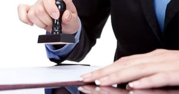 In which cases is it necessary to stamp the drawing appraisal?