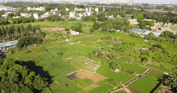 Which agency determines the origin of the recovered land? 