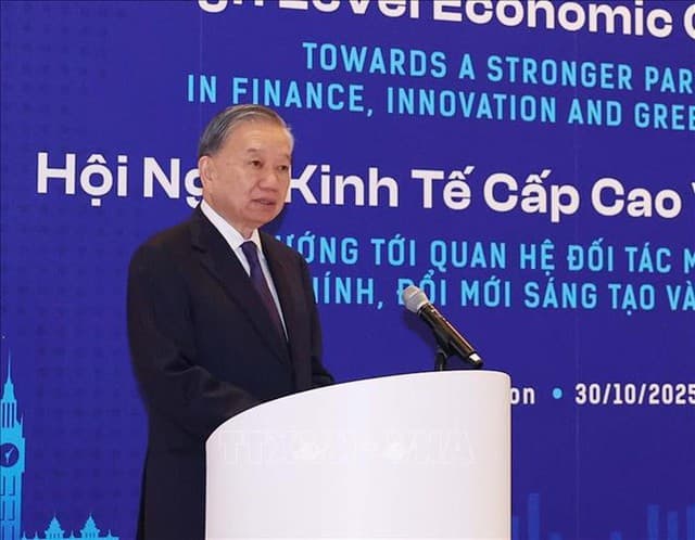 Party chief attends Viet Nam–UK High-level Economic Conference in London