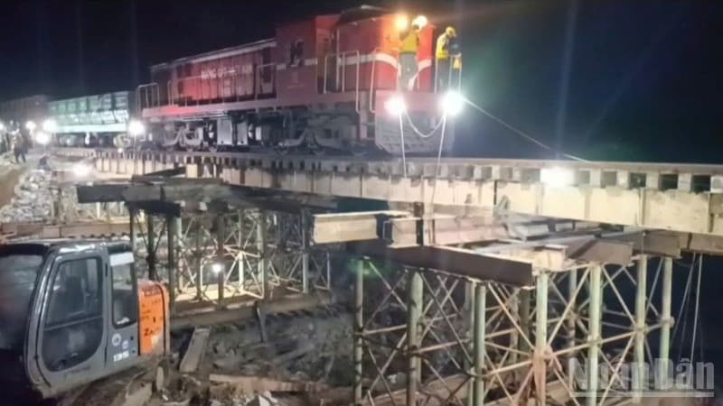 North–South railway reopened after four-day disruption