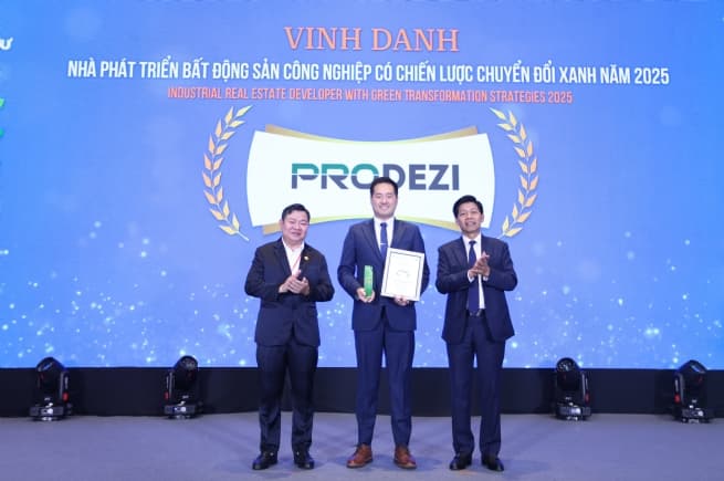 Prodezi Named “Industrial Real Estate Developer with Green Transformation Strategies 2025”