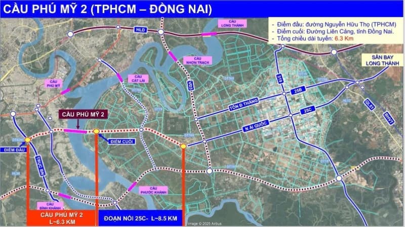 Capital to be allocated for key projects linking Ho Chi Minh City with Long Thanh Airport