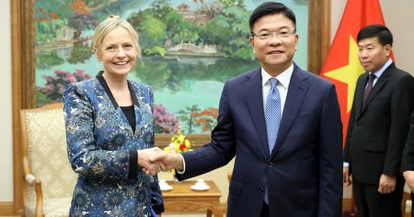 Deputy Prime Minister Le Thanh Long hosts Amazon Vice President