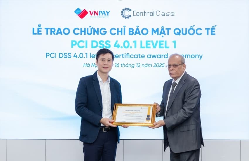 VNPAY services receive the highest-level PCI DSS international security certificates for six consecutive years
