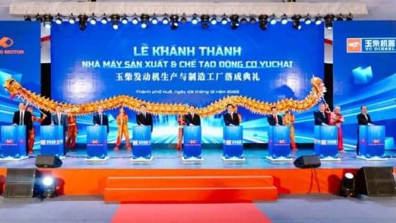 $260 mln engine plant opens in central Vietnam