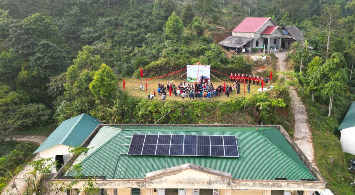 GreenYellow brings solar energy to light up remote schools in Tuyen Quang province