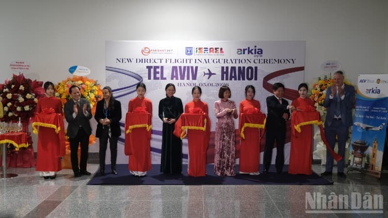 Tel Aviv–Ha Noi direct flight launched