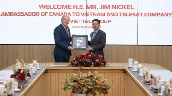 Vietnam's top telco Viettel, Canada's Telesat seek satellite cooperation to boost 5G connectivity