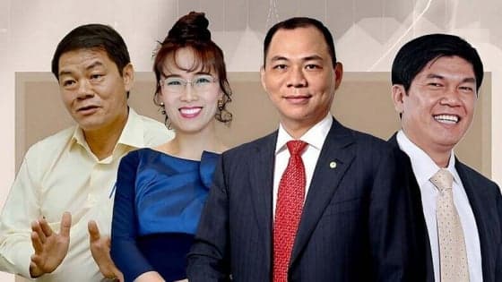 Vietnam’s 10 richest stock market tycoons in Lunar Year 2025