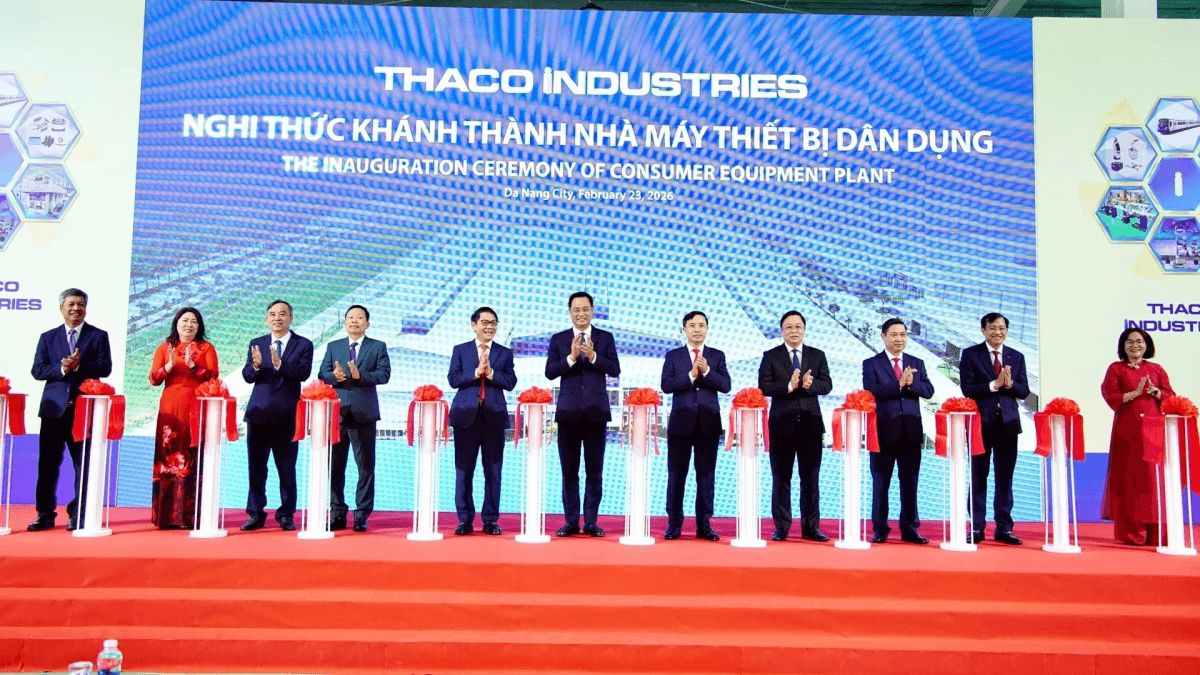 THACO opens $70 million manufacturing complex in Danang