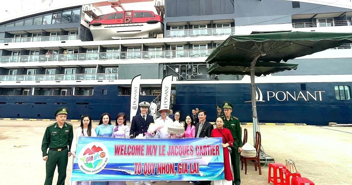 French luxury liner docks in Quy Nhon for Cham cultural immersion