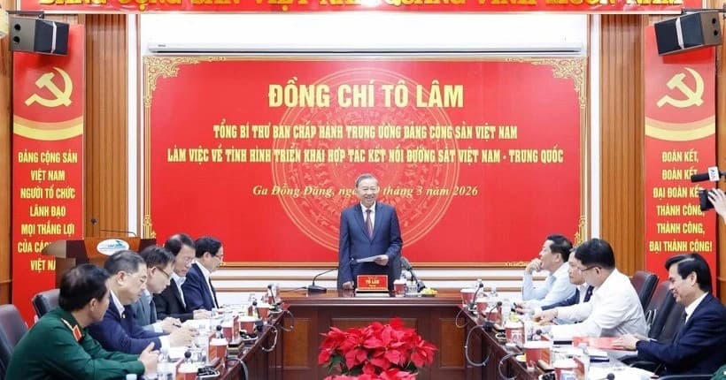 Viet Nam – China railway links must be strategic breakthrough in economic ties: Party chief